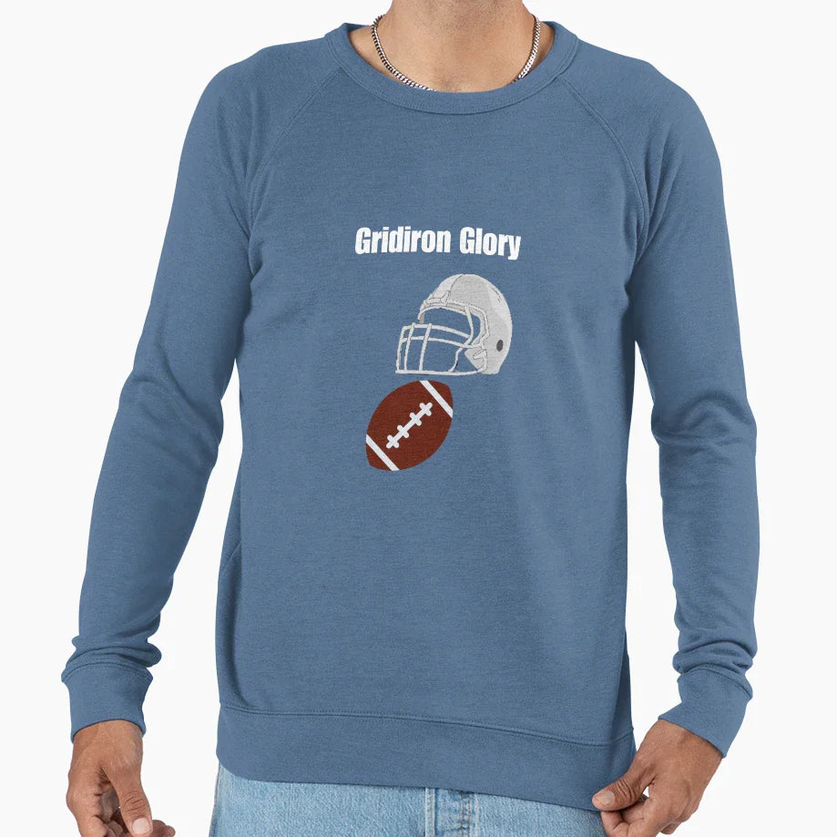Gridiron Glory Sweatshirt - Unique Graphic for Adults