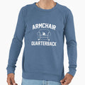 Armchair Quarterback Sweatshirt - Fun Novelty Design Men Women