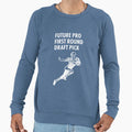 Future Draft Pick Child Sports Prodigy Sweatshirt - Graphic Print Unisex