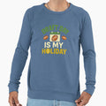 Draft Day Is My Holiday Fantasy Sweatshirt - Fun Novelty Design Unisex