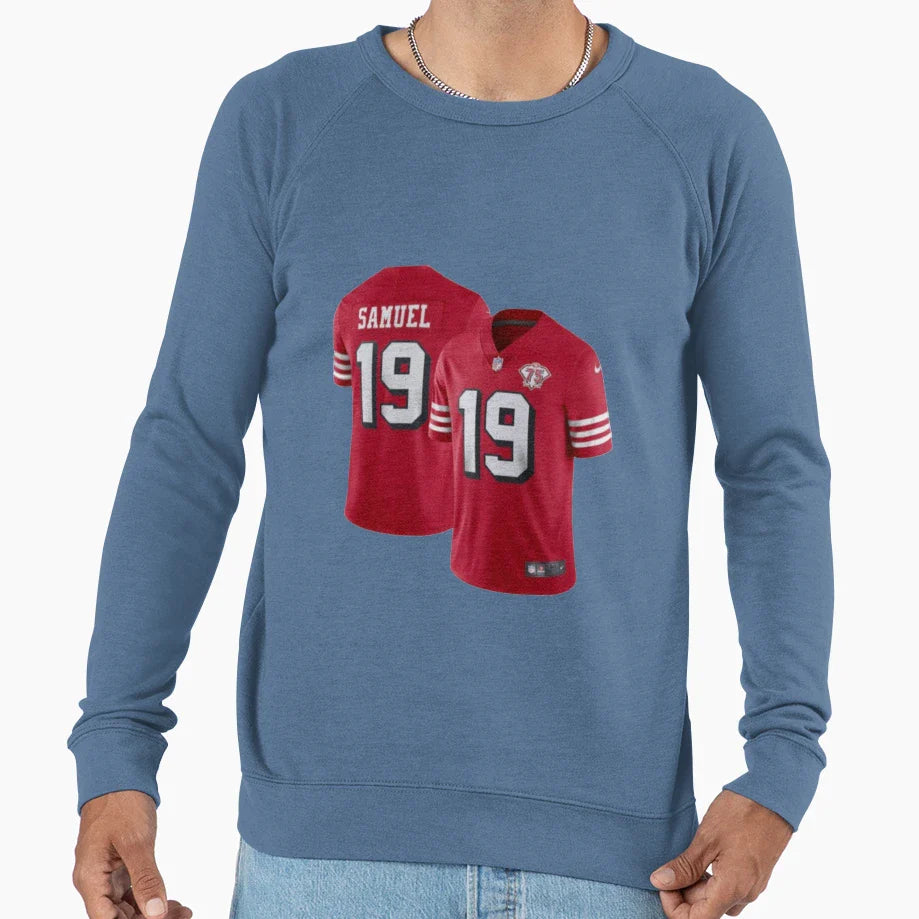 DS Jersey Samuel Sweatshirt - Minimalist Print for Adults