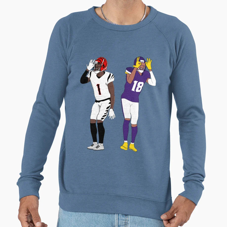 Griddy Duo Sweatshirt - Novelty Apparel Men Women