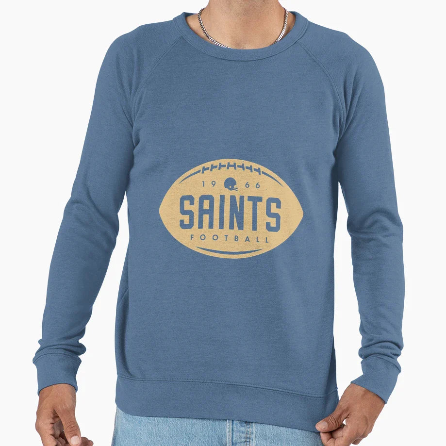 Vintagefootballshape Sweatshirt - Streetwear Style for Adults