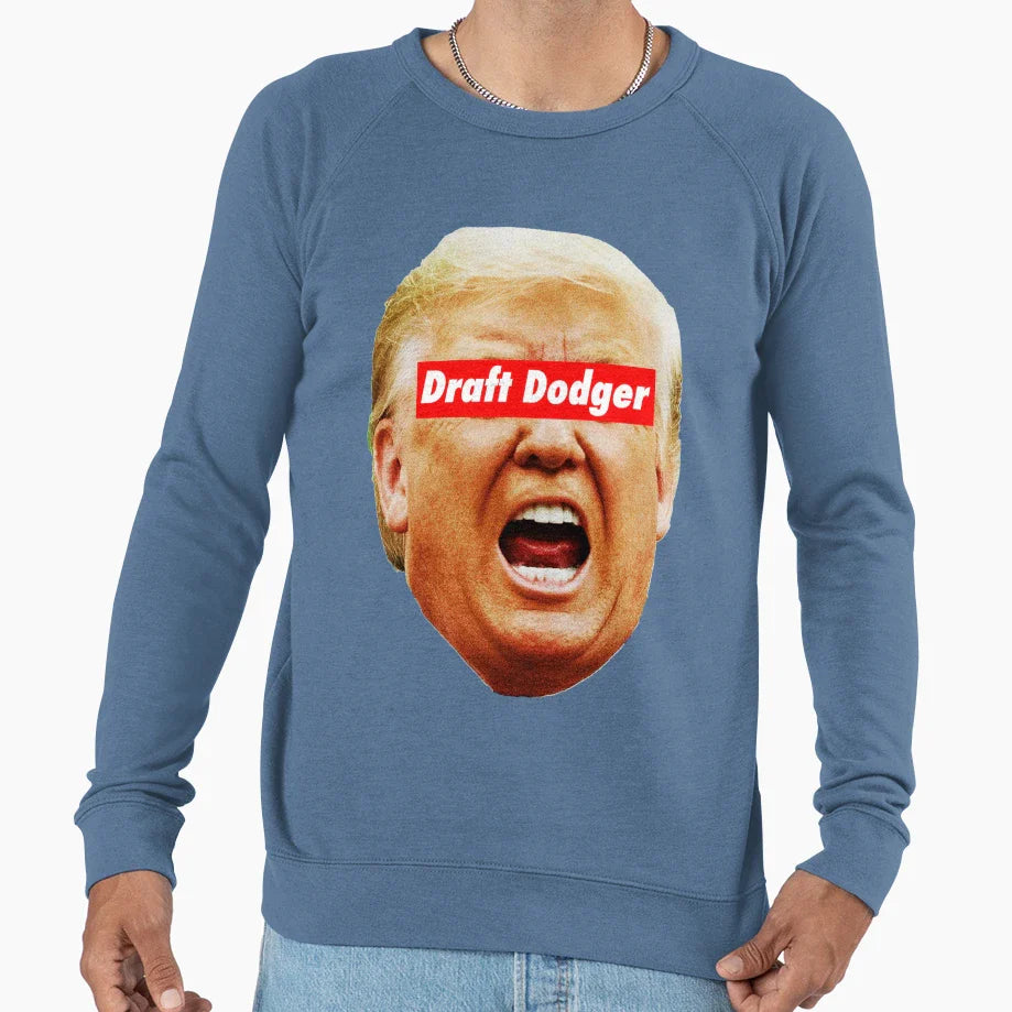 Trump Draft Dodger 1 2 Sweatshirt - Casual Everyday Wear Men Women