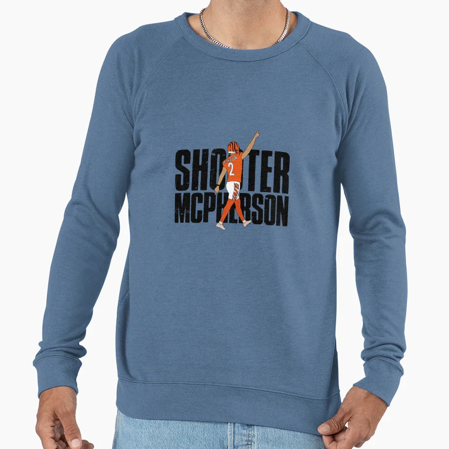Shooter Mcpherson Sweatshirt - Unique Graphic for Adults