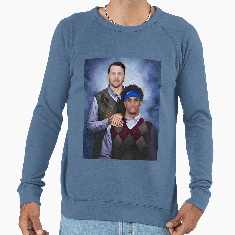 JA JA Keon Coleman Step Brothers Sweatshirt - Minimalist Print Unisex