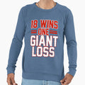 18 Wins 1 Giant Loss New York Sweatshirt - Custom Art Print for Adults