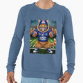 Super Bowl Cat Football Cat Sweatshirt - Aesthetic Graphic Men Women