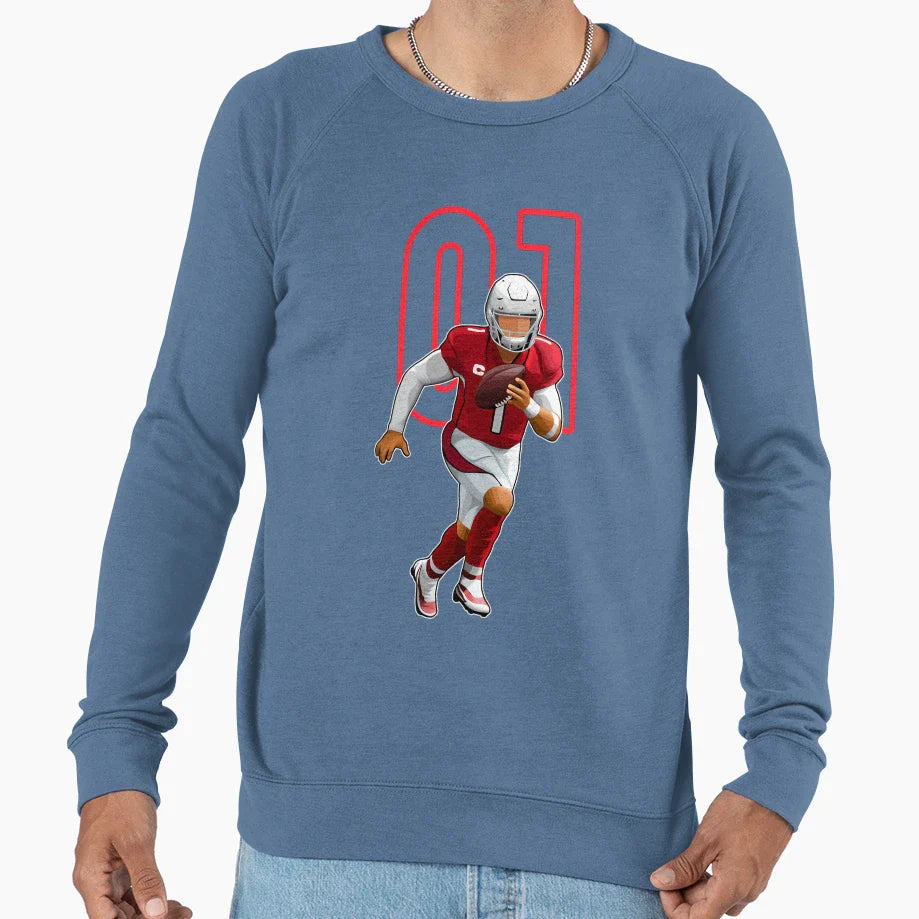 Kyler Murray Arizona 1 Number Sweatshirt - Fun Novelty Design Men Women