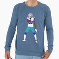 First Down Sweatshirt - Fun Novelty Design Unisex