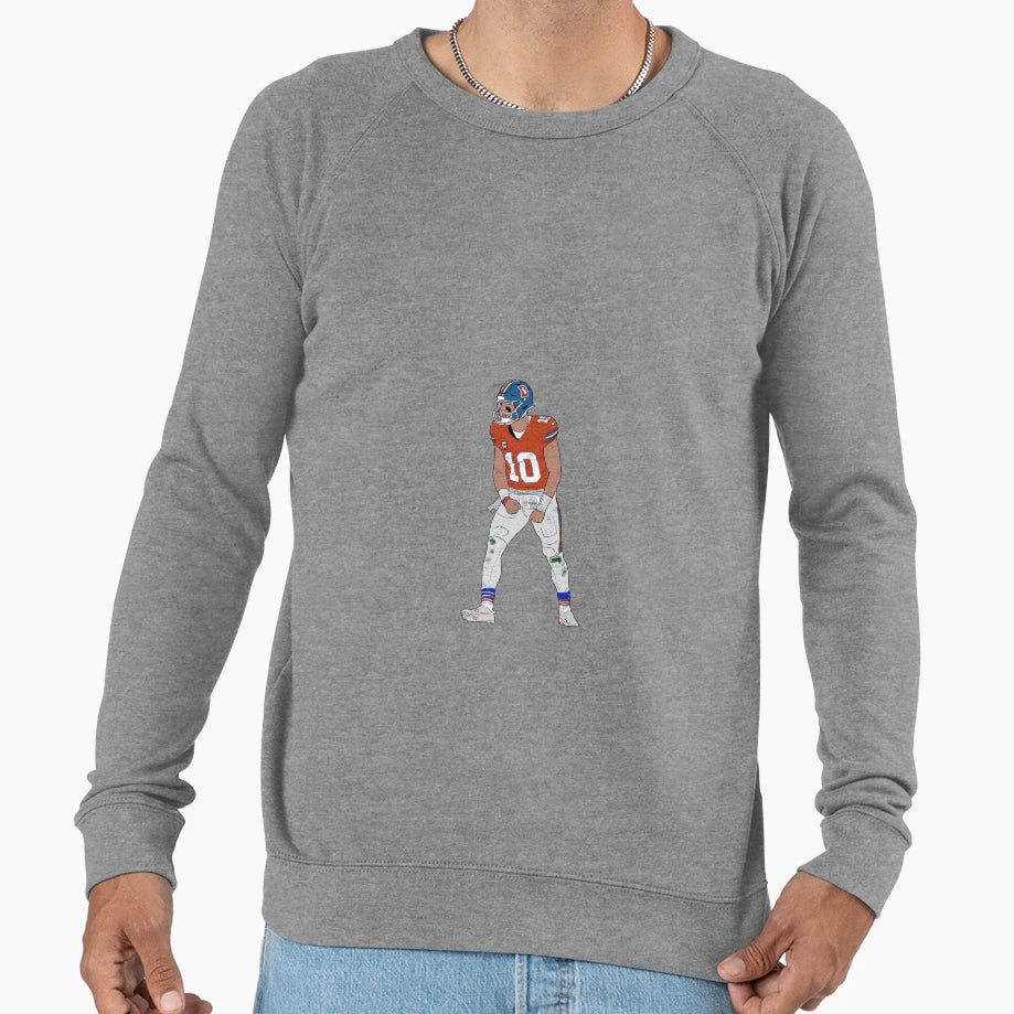 Denver Bo Sweatshirt - Minimalist Print for Adults