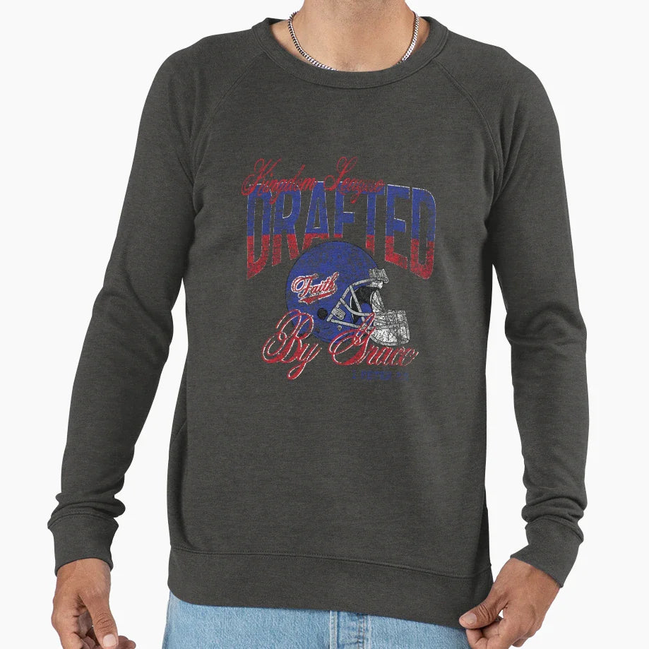 Football Helmet Christian Sweatshirt - Fun Novelty Design Unisex