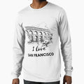 I Love San Francisco T-Shirt - Fun Novelty Design for Adults