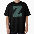 Z Slab Serif T-Shirt - Casual Everyday Wear Men Women
