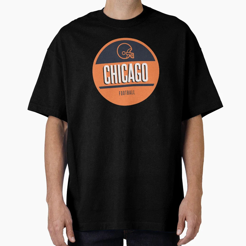 Chicago Football T-Shirt - Trendy Graphic for Adults