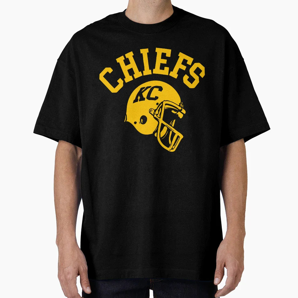 Chiefs Helmet T-Shirt - Streetwear Style for Adults
