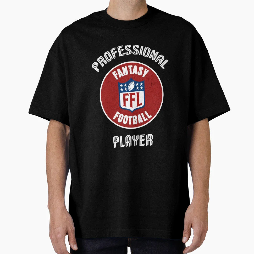 Professional Fantasy Football T-Shirt - Casual Everyday Wear for Adults
