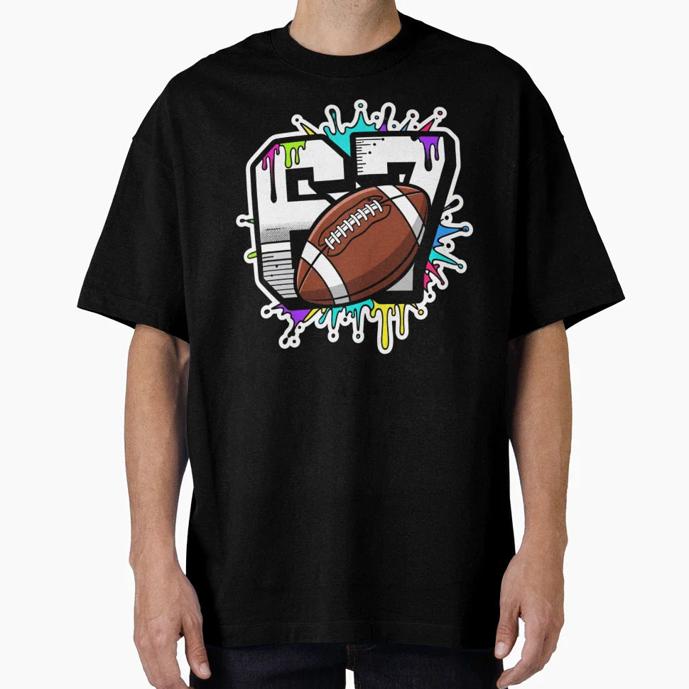Football 67 Six Seven Meme Funny 6 7 T-Shirt - Streetwear Style Men Women