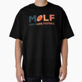 Milf I Love Football Illustration T-Shirt - Fun Novelty Design Men Women