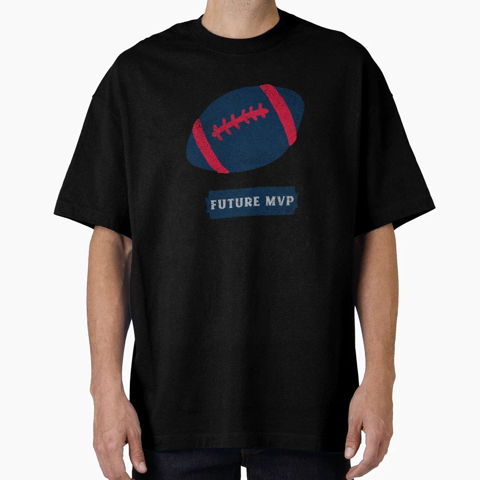 Football Future Mvp Game Day Sports T-Shirt - Fun Novelty Design Unisex