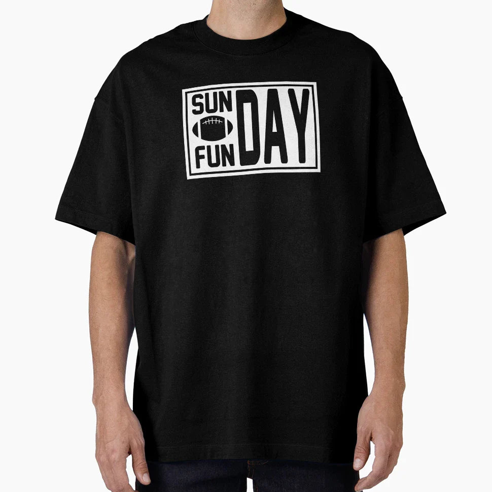 Sunday Fun Day T-Shirt - Trendy Graphic Men Women