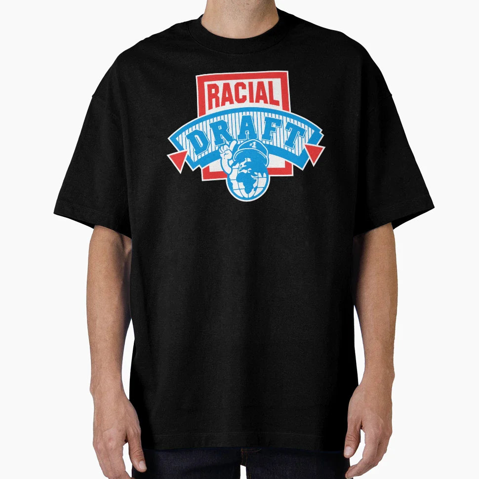 Racial Draft T-Shirt - Custom Art Print for Adults