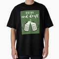 Drink And Draft T-Shirt - Graphic Print Unisex