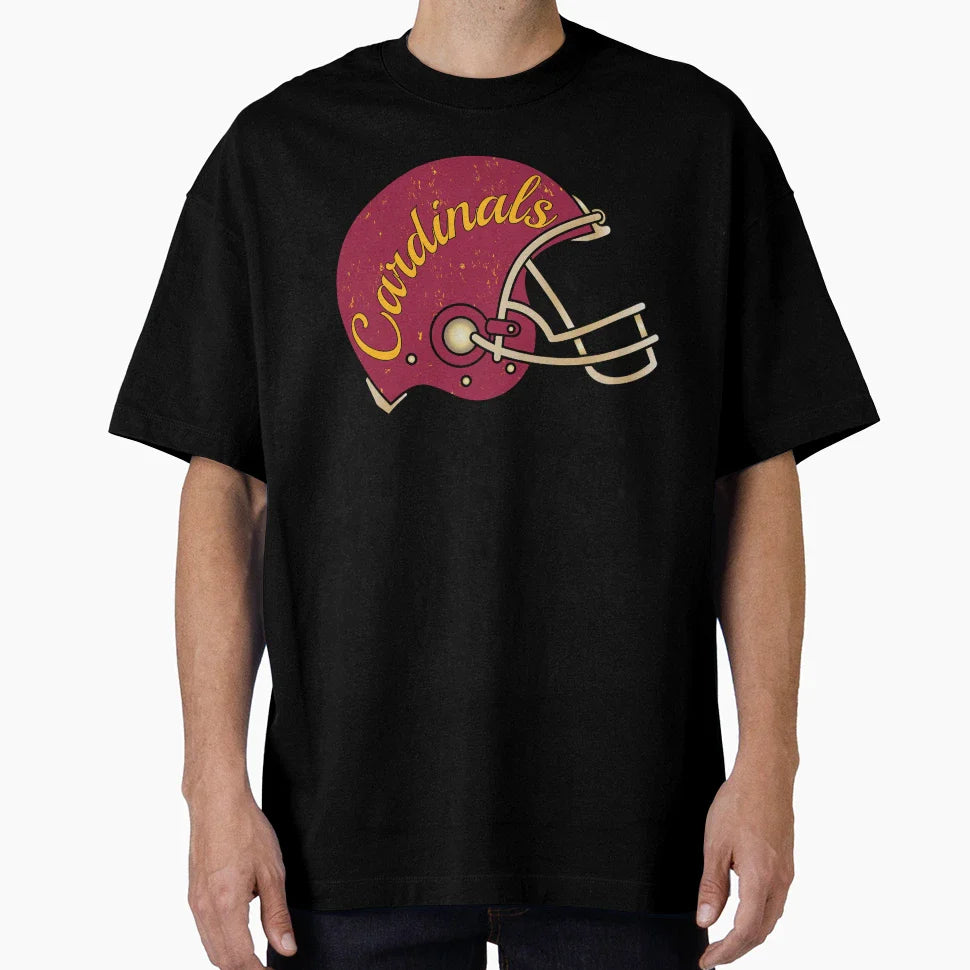 Cardinals Helmet T-Shirt - Graphic Print Men Women