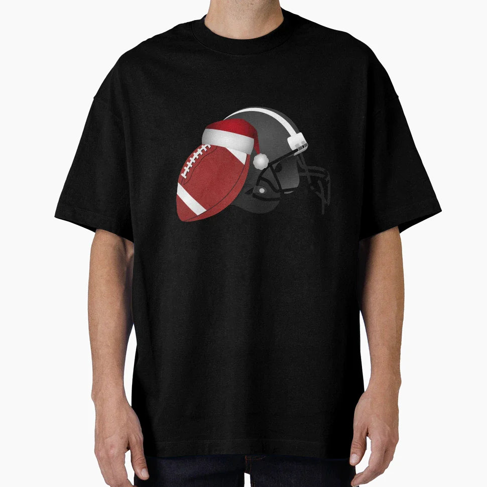 Football T-Shirt - Minimalist Print for Adults