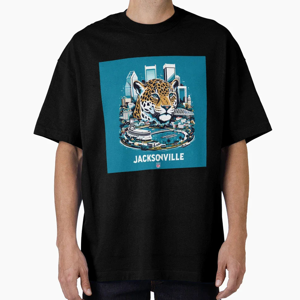 Jacksonville Jaguars Artwork T-Shirt - Unique Graphic Men Women