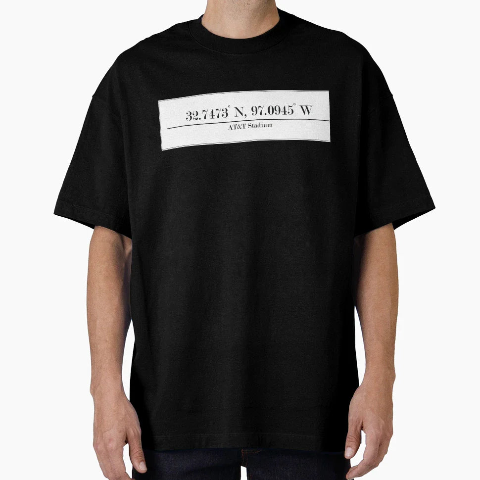 T Stadium Dallas Cowboys T-Shirt - Novelty Apparel for Adults