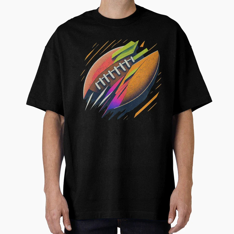 Football Love T-Shirt - Aesthetic Graphic Men Women