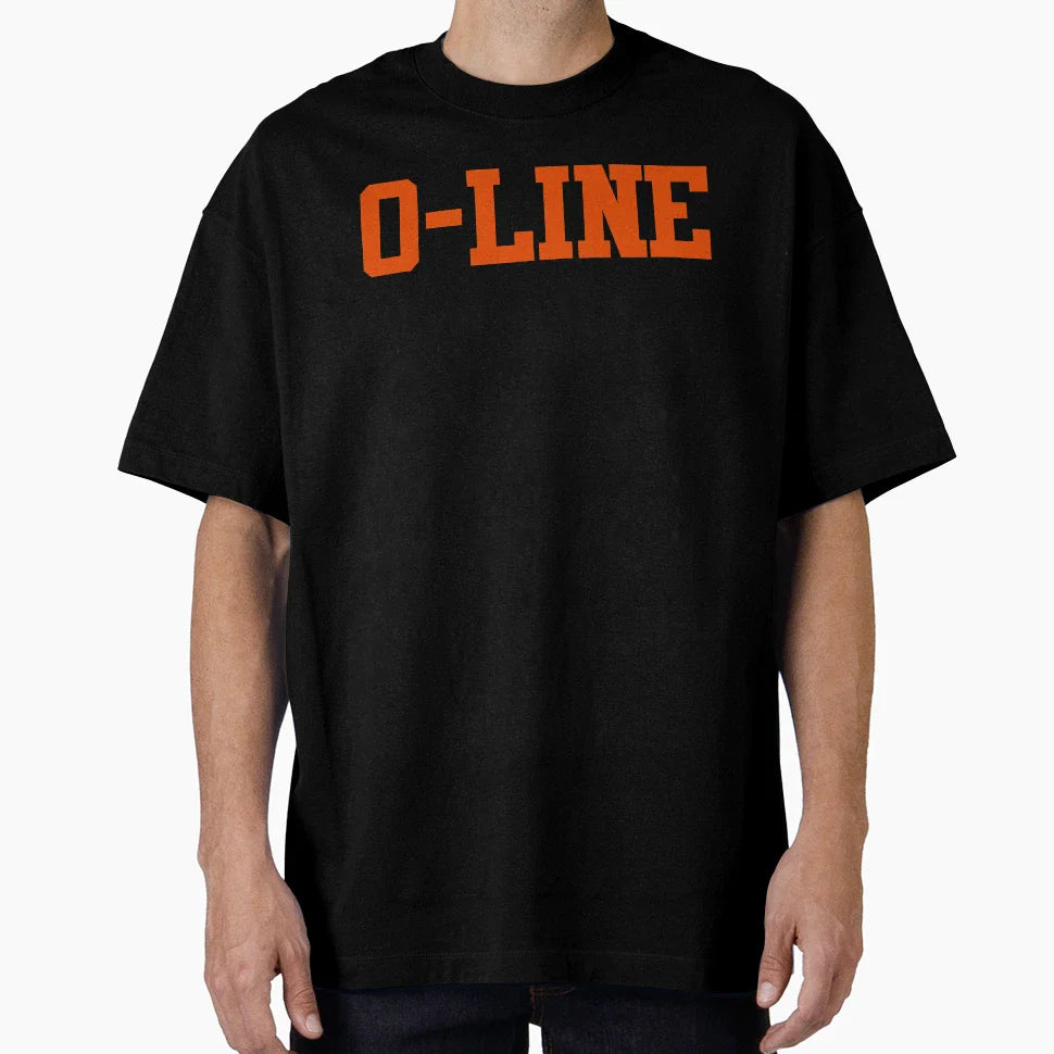 O Line Nation T-Shirt - Unique Graphic Unisex