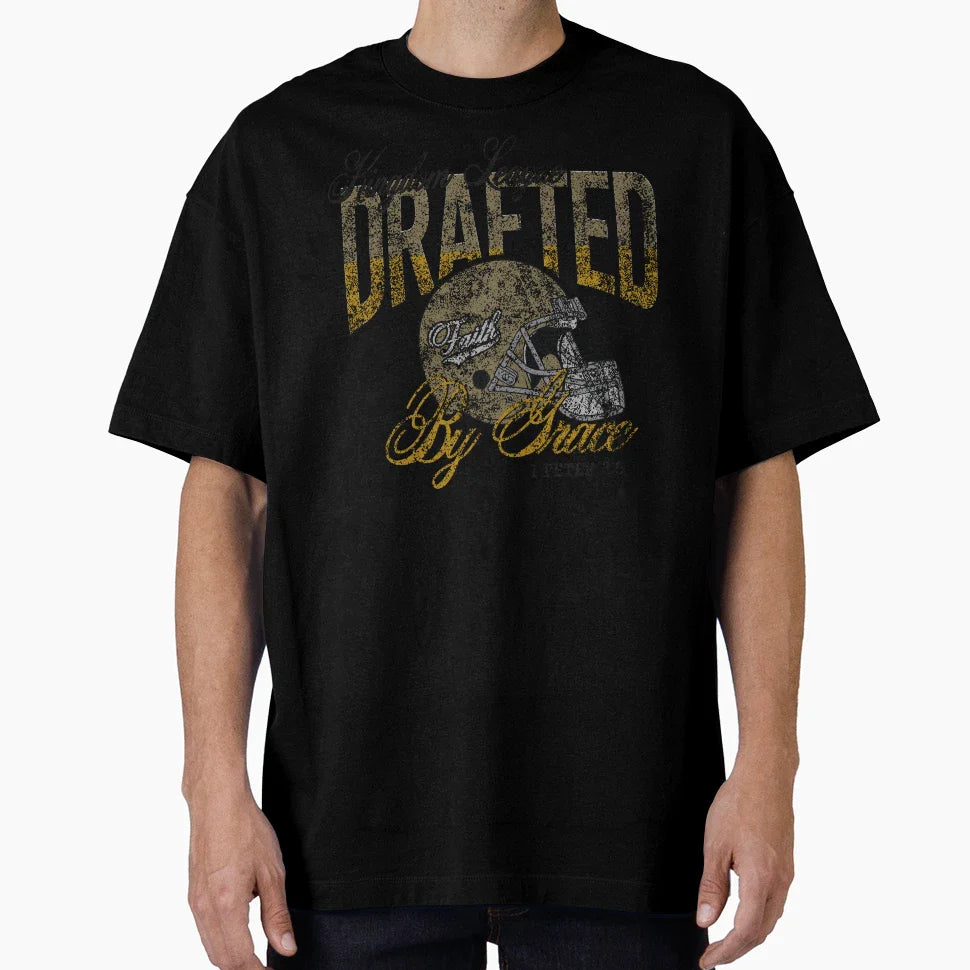 Football Christian T-Shirt - Casual Everyday Wear for Adults
