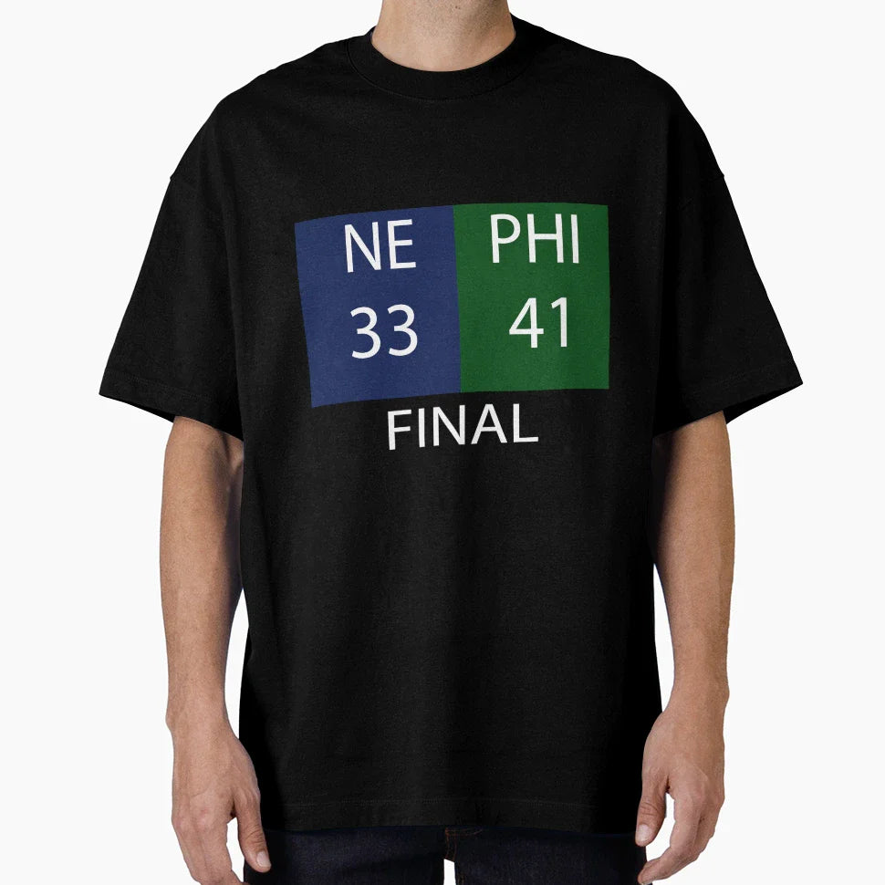 New England Vs Philly T-Shirt - Graphic Print Unisex