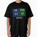 New England Vs Philly T-Shirt - Graphic Print Unisex