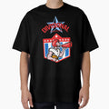 American Football Quarterback T-Shirt - Minimalist Print for Adults