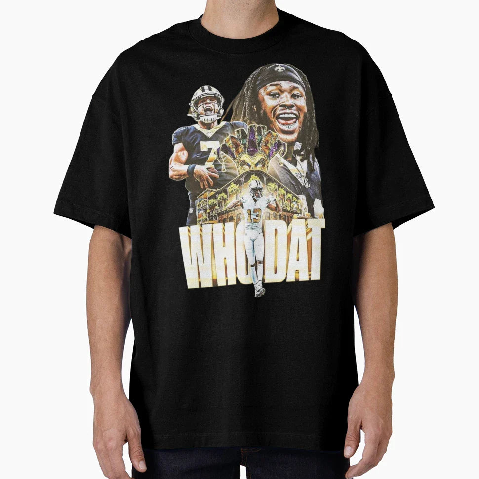 Who Dat T-Shirt - Fun Novelty Design Men Women