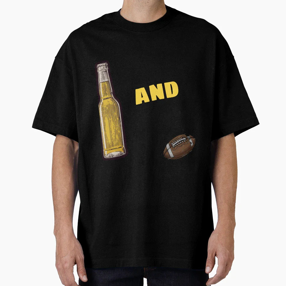 I Drink And Draft T-Shirt - Casual Everyday Wear for Adults