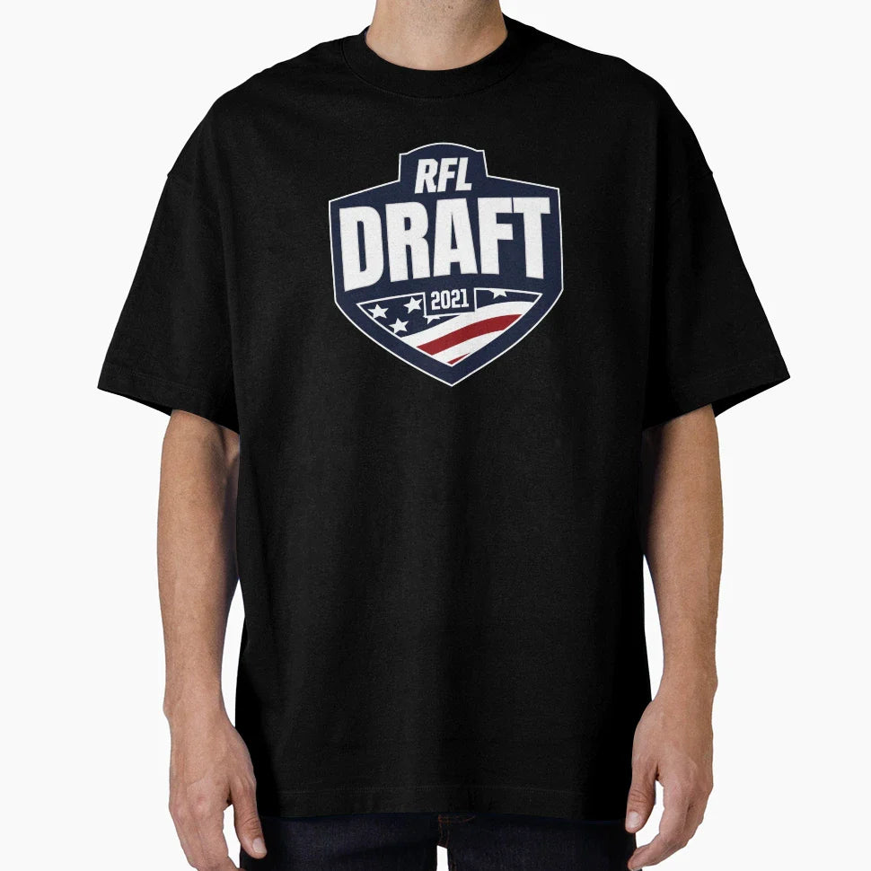 2021 Rfl Draft Logo T-Shirt - Graphic Print for Adults