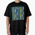 Football T Shirts Patterns Art T-Shirt - Graphic Print Unisex