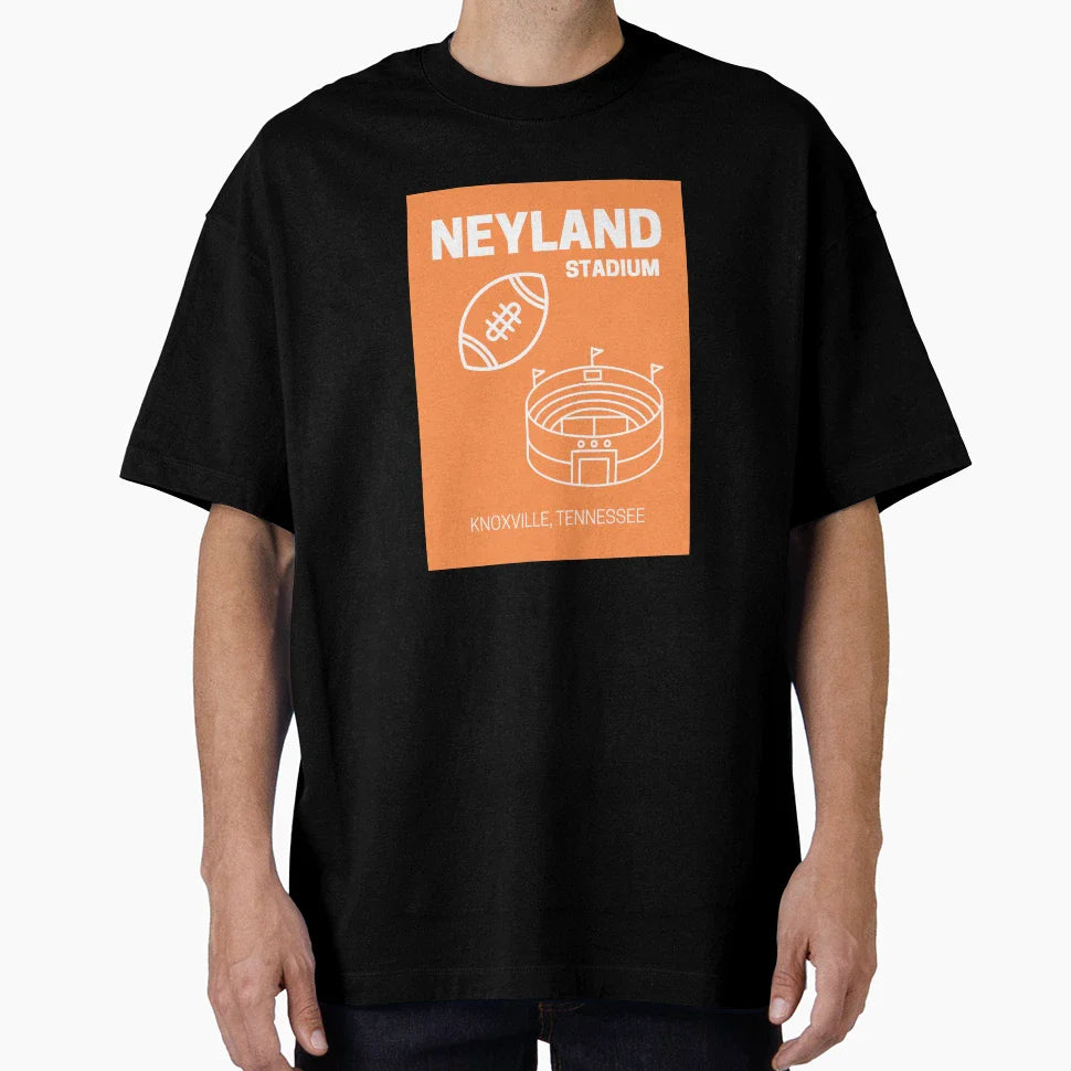 Tennessee Football Stadium T-Shirt - Streetwear Style for Adults