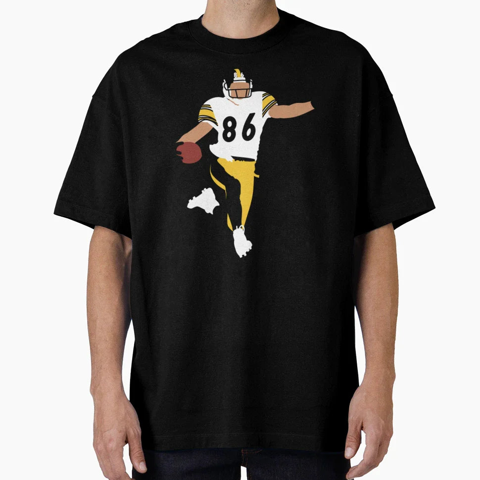 Hines Ward Touchdown T-Shirt - Fun Novelty Design Unisex