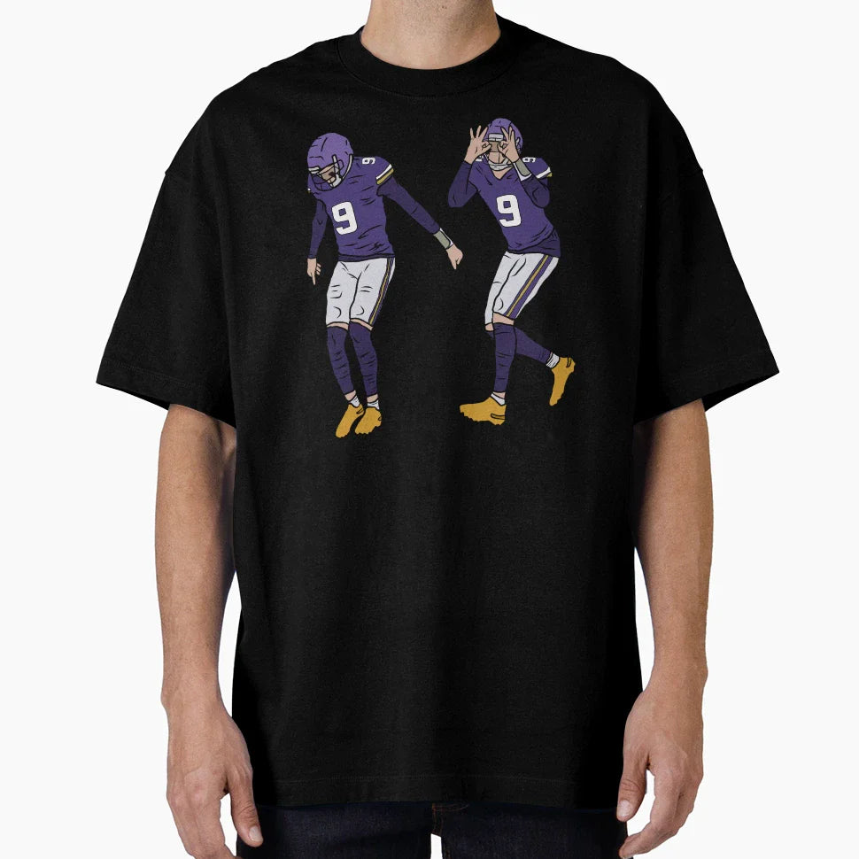 Jj Mccarthy Griddy Celebration T-Shirt - Streetwear Style for Adults