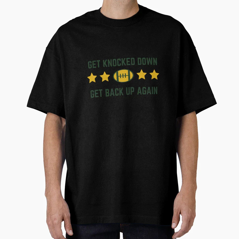 Get Back Up Again T-Shirt - Fun Novelty Design Men Women