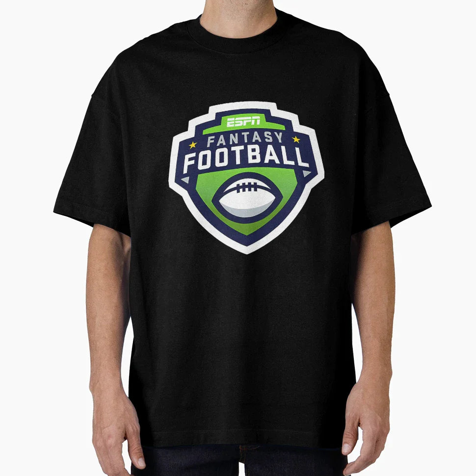 Espn Fantasy Football Logo C5 T-Shirt - Fun Novelty Design Unisex