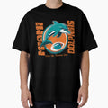 Football Miami Dolphins T-Shirt - Casual Everyday Wear Men Women