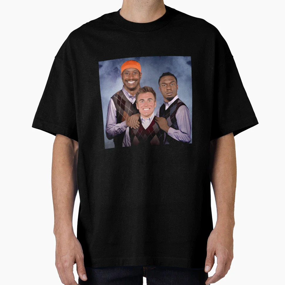 Bo Nix Rj Harvey Courtland Sutton T-Shirt - Trendy Graphic for Adults