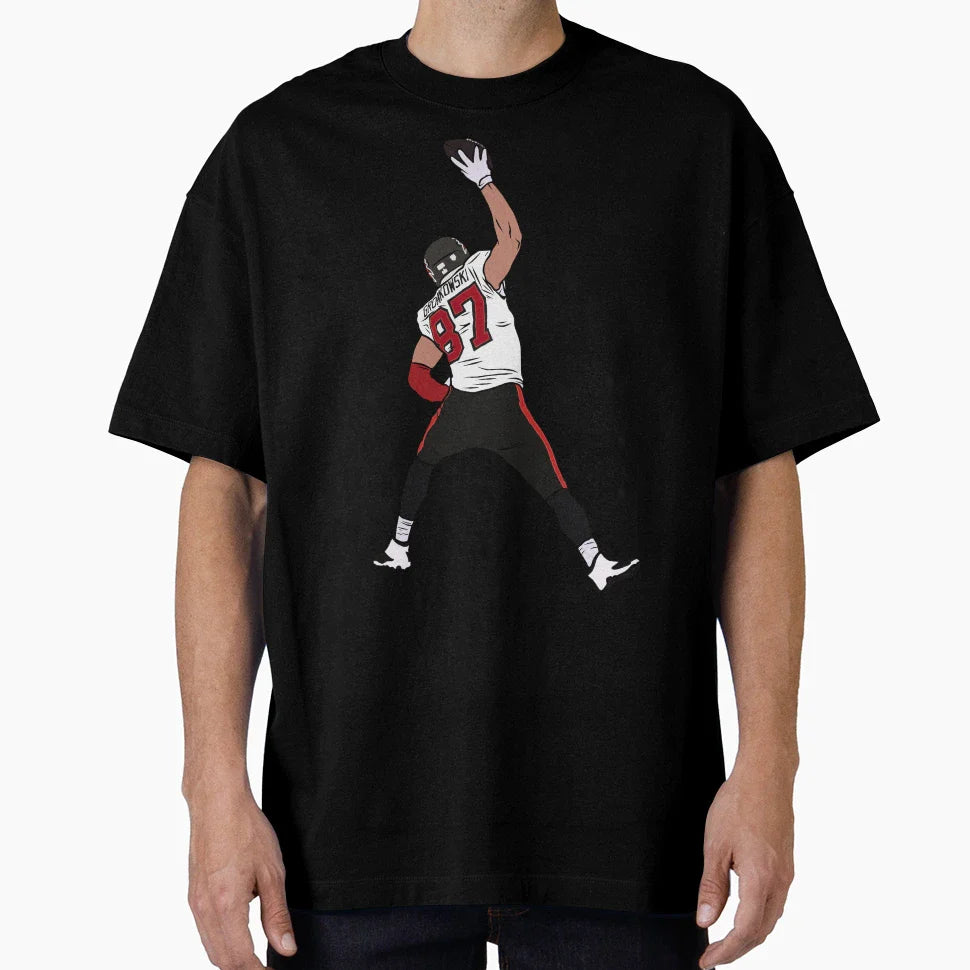 Rob Gronkowski Spike 2 T-Shirt - Custom Art Print Unisex