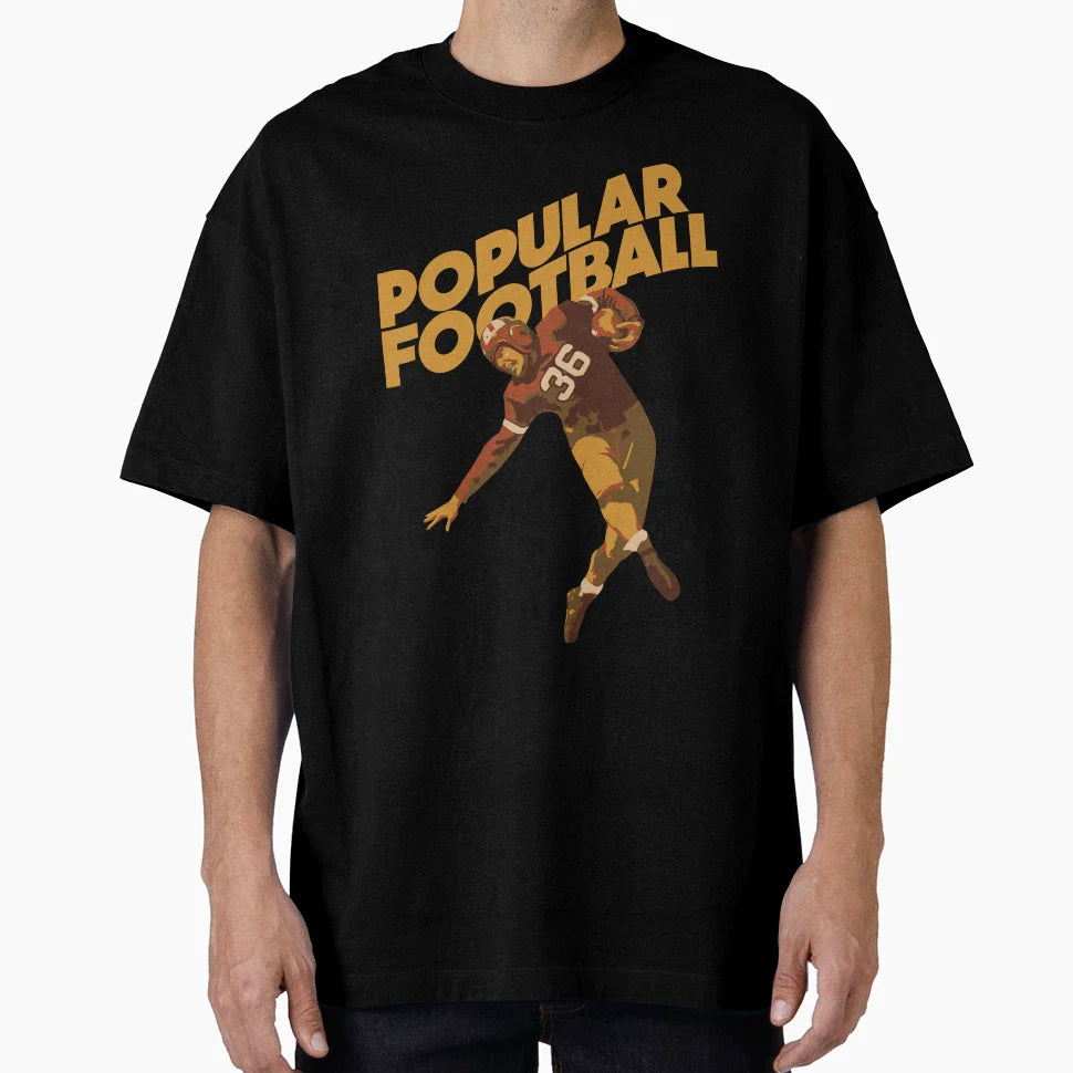 Popular Football T-Shirt - Fun Novelty Design for Adults